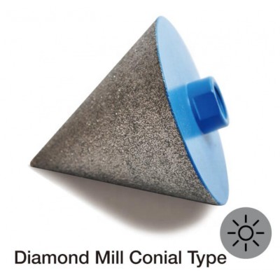 Grinding stone for flour mills limestone grinding mill, Diamond finishing mill conial type